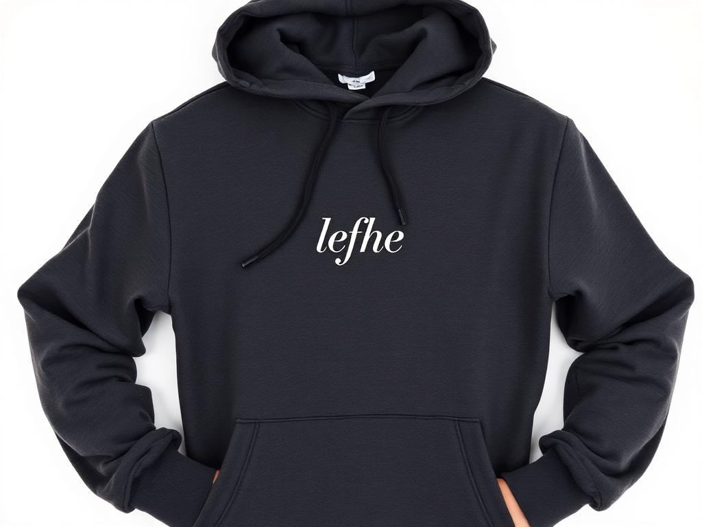 Line Serif — Typography design on Hoodie